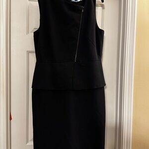 ANTONIO MELANI Black Midi Dress